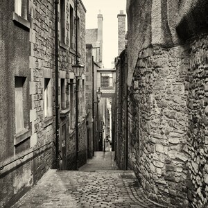 Street Close, Edinburgh Scotland, Scottish Wall Art, Digital Prints, Urban Art, City Prints, Framed Wall Art, Custom Digital Print, Photo