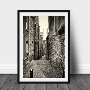 Street Close, Edinburgh Scotland, Scottish Wall Art, Digital Prints, Urban Art, City Prints, Framed Wall Art, Custom Digital Print, Photo