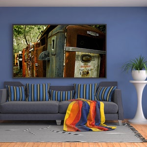 Retro Gas Pump 3 Rusted Metal Automotive Art Antique - Etsy