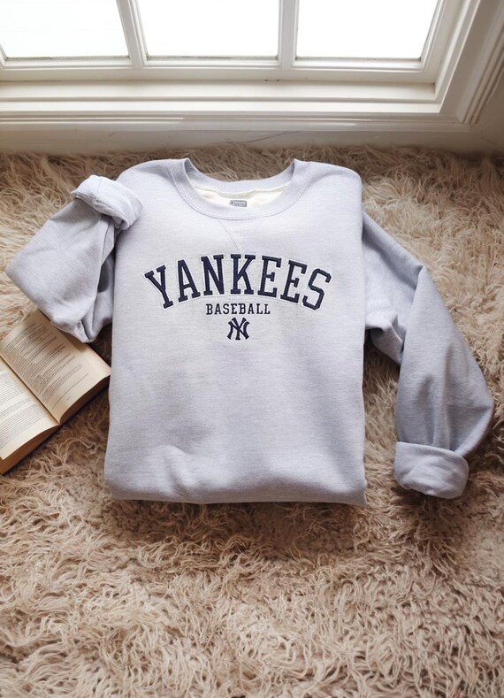 Baseball Embroidered Sweatshirt, Custom Sports Fan Crewneck, Varsity Team Shirt, Baseball Team Apparel, Athletic Baseball Top, USA Shirt