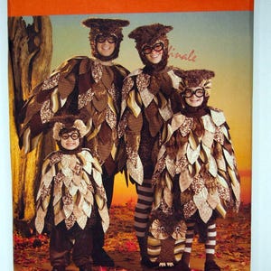 Simplicity 2531, Owl Costume for Children, Teens, and Adults by Kellie Anderson – Sewing Pattern