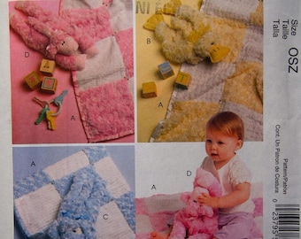 McCall's 5642, Couverture pour bébé et peluches - Patron de couture