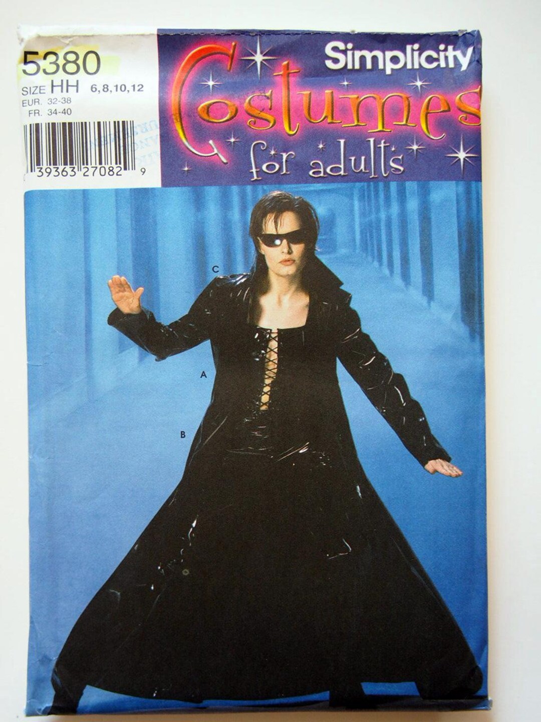 Simplicity 5380, Matrix, Cyberpunk, or Sci-fi Heroine Costume – Sewing ...