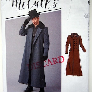 McCall’s 8137, Men’s Victorian Coat – Sewing Pattern