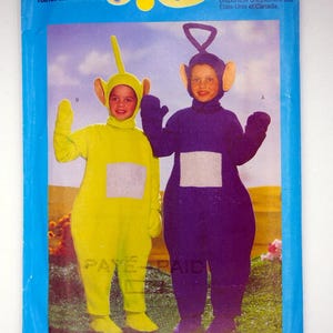 Butterick 5792, Fantasia de Teletubbies Dipsy e Tinky-Winky - Molde para Costura