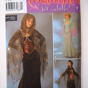 Simplicity 4956: Sorceress Fairy Costume Sewing Pattern (Size 6-12)