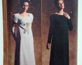 Simplicity 4055, naaipatroon regentschapstijdperk - jassen circa 1795-1825