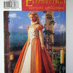 Simplicity 0679 (även 8881), Elisabetansk dräkt för vuxna - Symönster