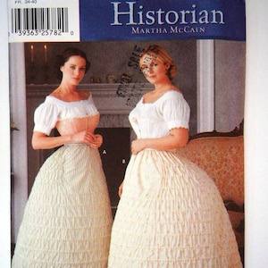 Simplicity 7216, Victorian Corded and Quilted Crinoline – Sewing Pattern