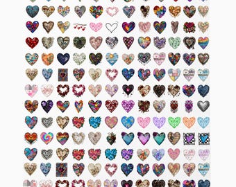 100+ Unique Heart Clip Art Designs (PNG Digital Files)