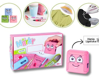 Name stamp for clothing, Cloth stamp, personalized stamp, nursery stamp, Name Daycare stamp, Fabric Stamp, Clothing markers, Textile Stamp