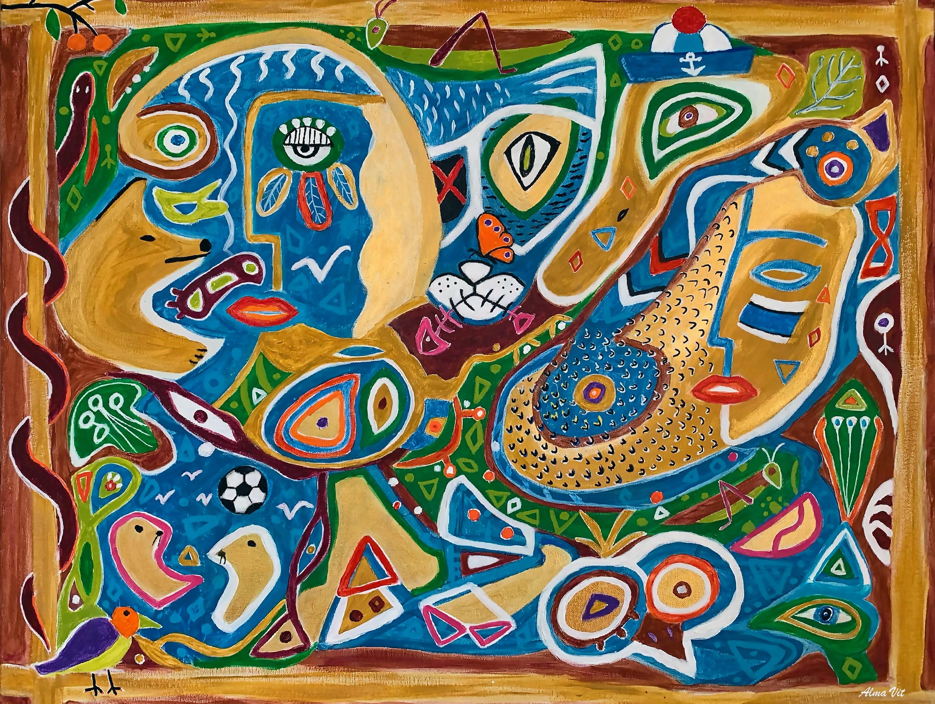 油絵　象　大型　80x60 cm 油絵 象 大型 80x60 cm