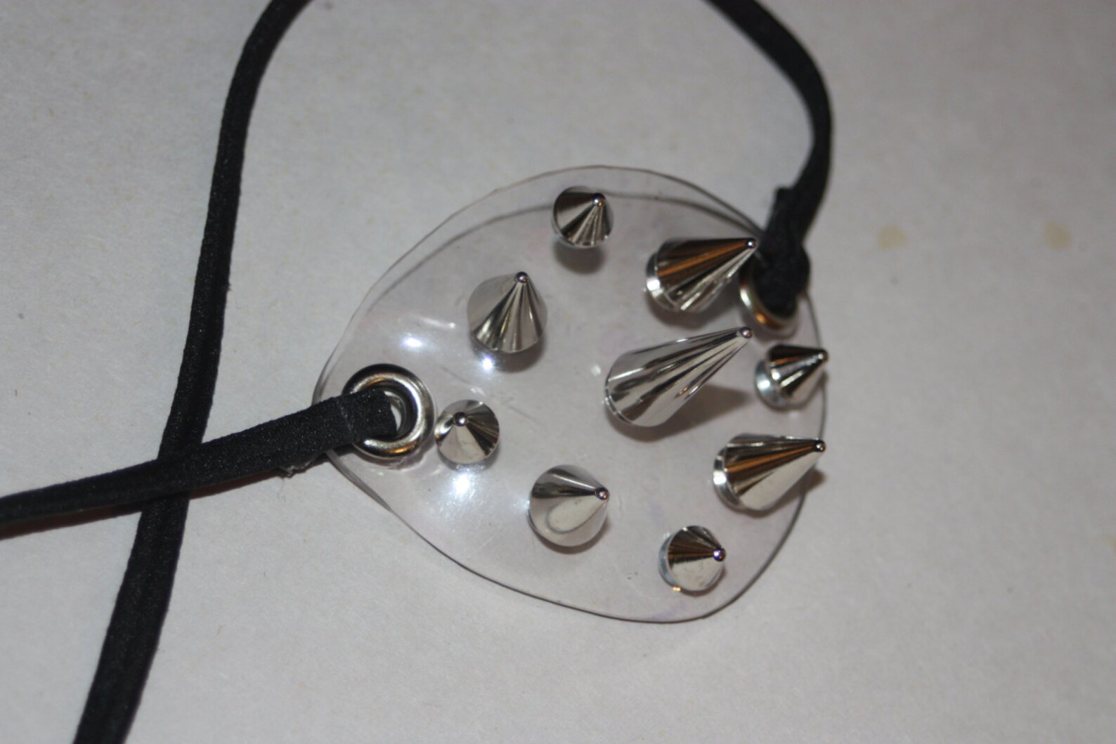 Clear PVC Spiked Eye Patch Etsy