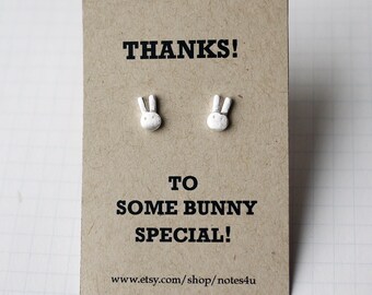 Vielen Dank!  Um einige spezielle Häschen!