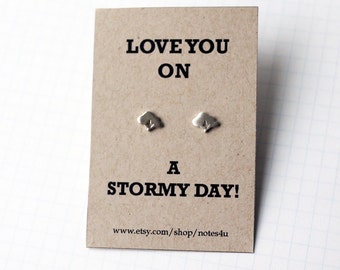 Lieben Sie an einem stürmischen Tag!