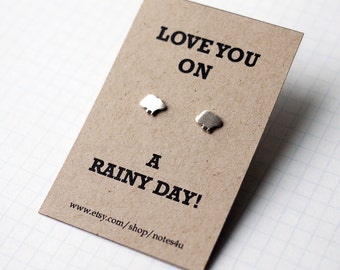 Lieben Sie an einem regnerischen Tag!