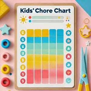 Kids Chore Tracker | Make Chores Fun