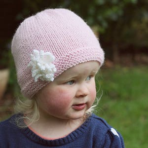 Hat Knitting Pattern, Baby and Child sizes AMELIA image 6