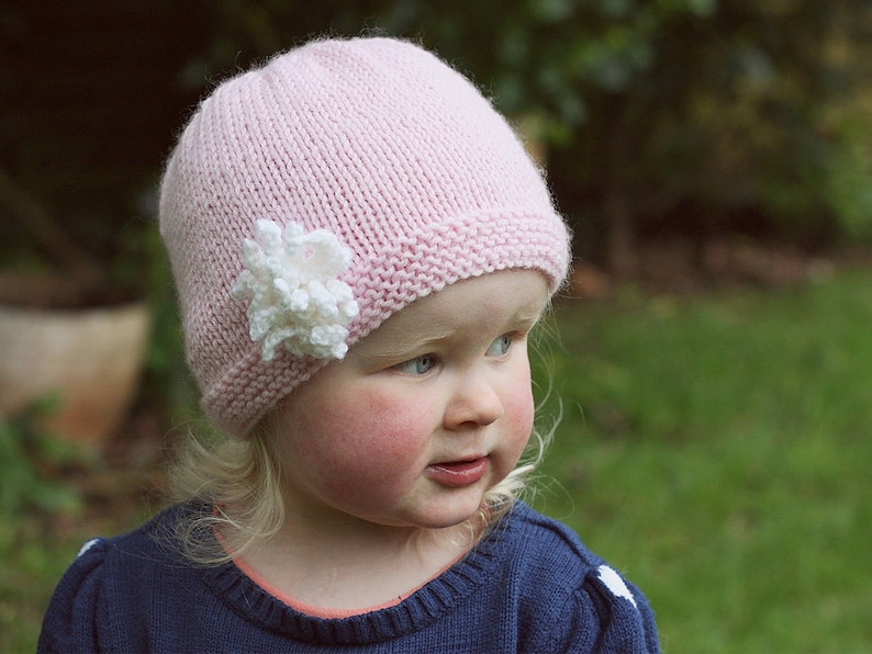 Hat Knitting Pattern, Baby and Child sizes AMELIA image 6