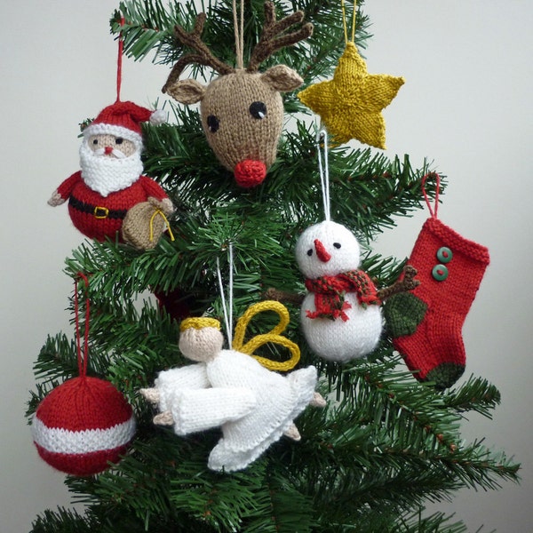 Christmas Decorations Knitting Pattern