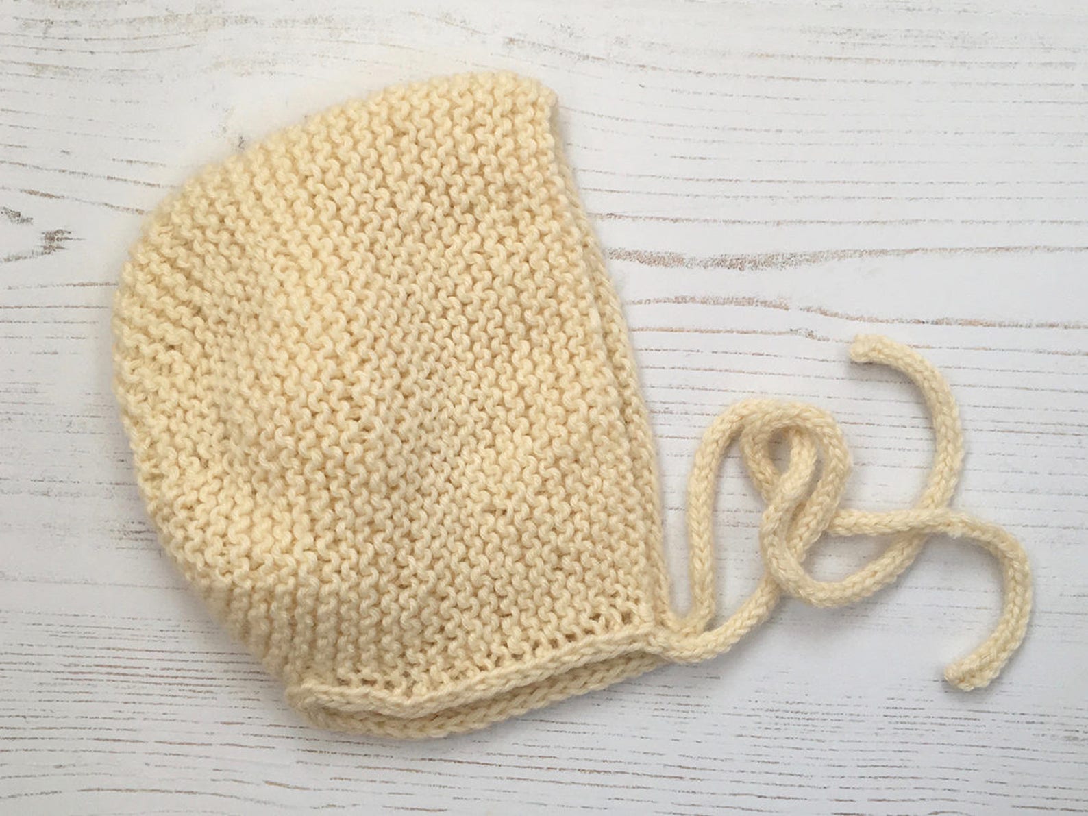 Easy Modern Baby Hat Knitting Pattern LONNIE | Etsy