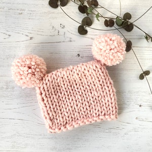 Einfaches Strickmuster für Babymütze - MADISON