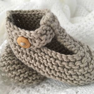 Babyschuhe Strickmuster QUINN Bild 4