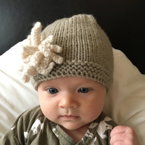 Hat Knitting Pattern, Baby and Child sizes AMELIA image 2