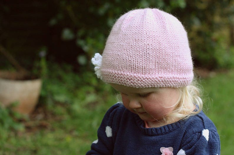 Hat Knitting Pattern, Baby and Child sizes AMELIA image 9