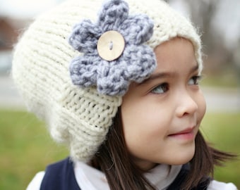 Easy Hat Knitting Pattern - AVA