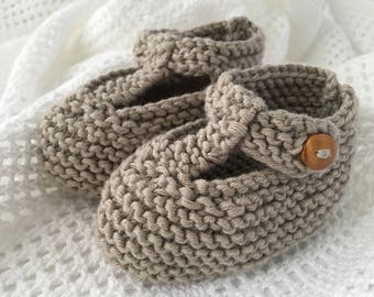 Baby Shoes Knitting Pattern - QUINN