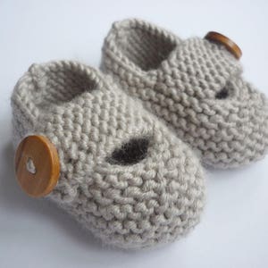 Baby Booties Knitting Pattern - KEELAN