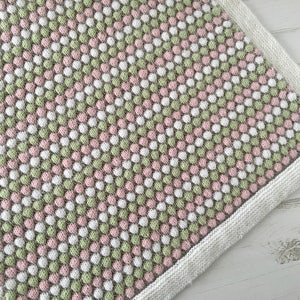 Baby Blanket Knitting Pattern BUBBLE BLANKET image 7