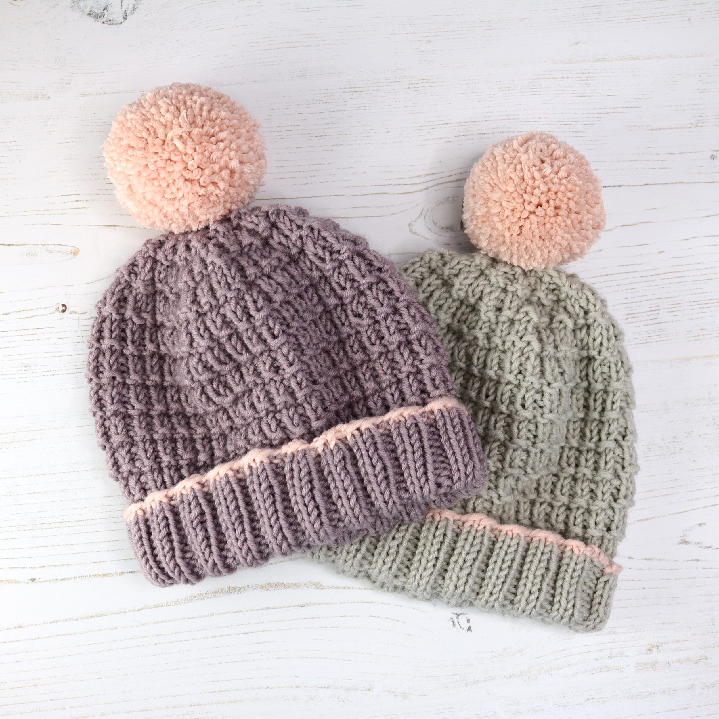 KNITTING PATTERN Oscar CHUNKY Bobble Hat Knitting Pattern - Etsy