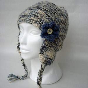 Earflap Hat Knitting Pattern FREYA image 4