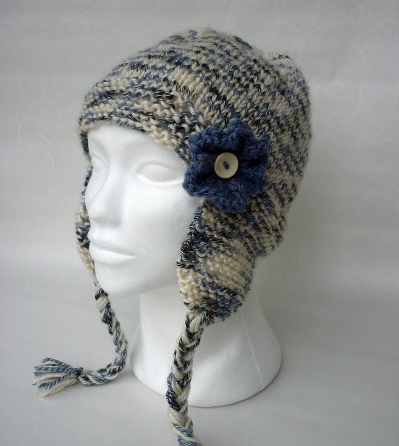 Earflap Hat Knitting Pattern FREYA image 4