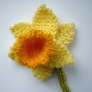 Daffodils Knitting Pattern image 3