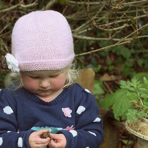 Hat Knitting Pattern, Baby and Child sizes AMELIA image 7
