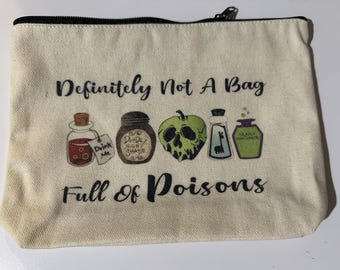 Definitely not a bag full of Poisons