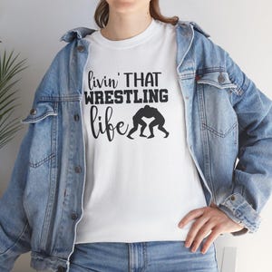 Wrestling Life T-Shirt Unisex Casual Graphic Tee, Sports Fan Gift, Wrestling Lover Apparel, Trending Shirt for Athletes, Gift for Him/Her