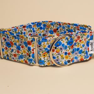 Martingale Dog Collar Ditsy Floral / Greyhound Collar/ Iggy Collar/ Lurcher Collar/ Whippet Collar/ Galgo Collar