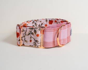 Collare per cani Martingale Roses are Red / Collare per levriero/ Collare Iggy/ Collare per lurcher/ Collare per whippet/ Collare Galgo