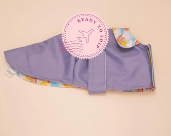 Impermeable para perros de todas las razas/impermeable para perros/abrigo para perros/ropa para perros/abrigo impermeable para perros con cierre de cinturón/impermeable soft shell para perros