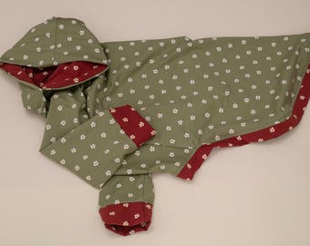 Sudadera con capucha para perro/Sudadera para perro/Sudadera para galgo/Sudadera con capucha Iggy/Sudadera con capucha Galgo/Sudadera con capucha Lurcher/Ropa para galgo