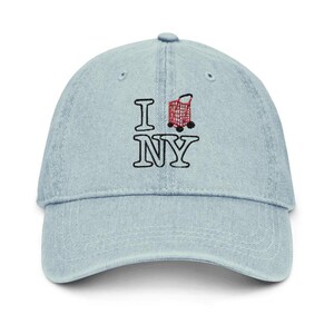 Denim Hat Embroidery | I Laundry Car Ny