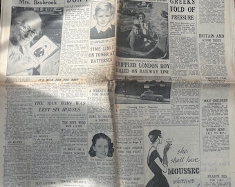 Vintage The Evening News - June 13th 1956 - Why I Deported Priest