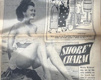Vintage Midweek Reveille Newspaper - May 29th 1956 - Shore Charm