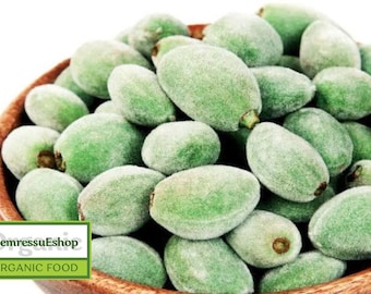 Almendras verdes frescas 1 kg / Almendra cruda fresca / Almendra sin madurar / Fruta vegana / Sabor de temporada / Mandorle Verdi