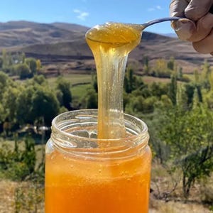 Reiner extrahierter Blütenhonig | Natürliche Plateau-Honig | Traditionelles türkisches Frühstück | Keine Zusatzstoffe | Roh & Ungefiltert | Handgeerntet