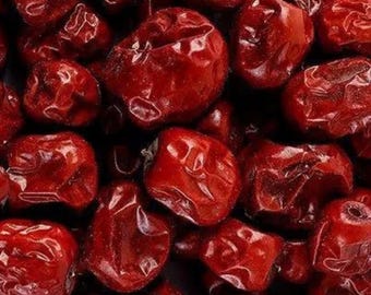 Natural Dried Jujube Fruit | Sugar-Free Snack | Organic Sun-Dried Jujube | Healthy Vegan Snack | Additive-Free Gluten-Free Dried Fruit